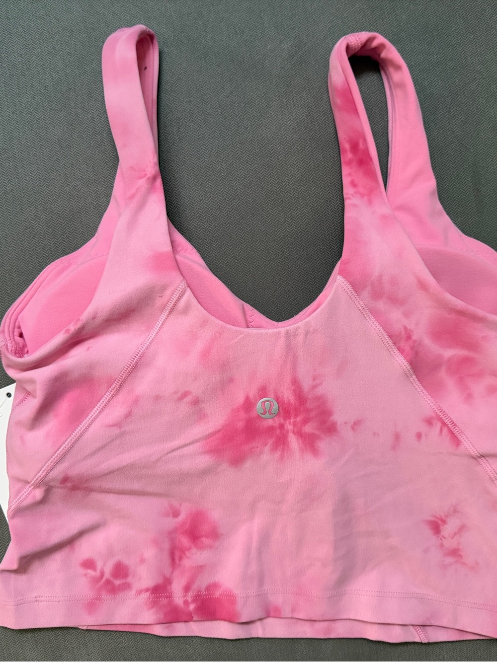 NWT lululemon Align Tank Top Smoothie Wash Strawberry Multi Size 6 or 8 - Picture 6 of 8